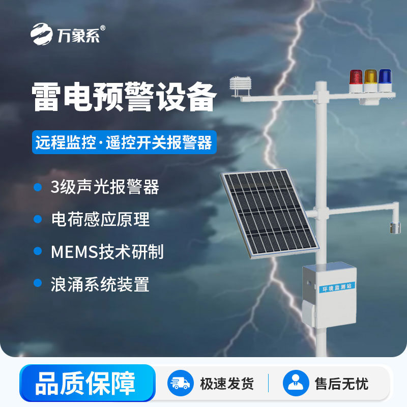 多領域的防雷衛士-雷電預警監測系統